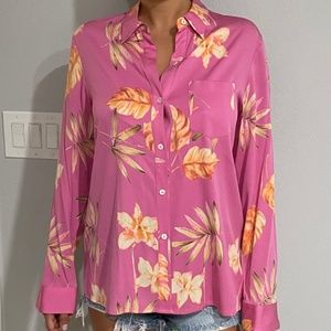 Burns Silk Blouse Sz 6